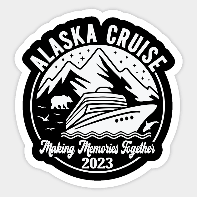 Alaska Cruise 2023 Sticker by DesingHeven